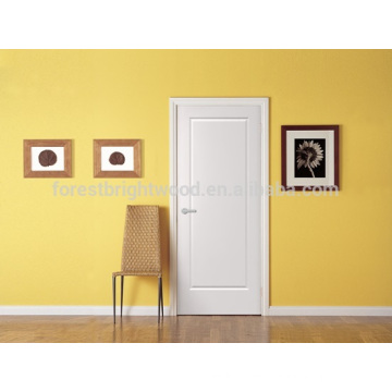 New design interior white wooden residential door